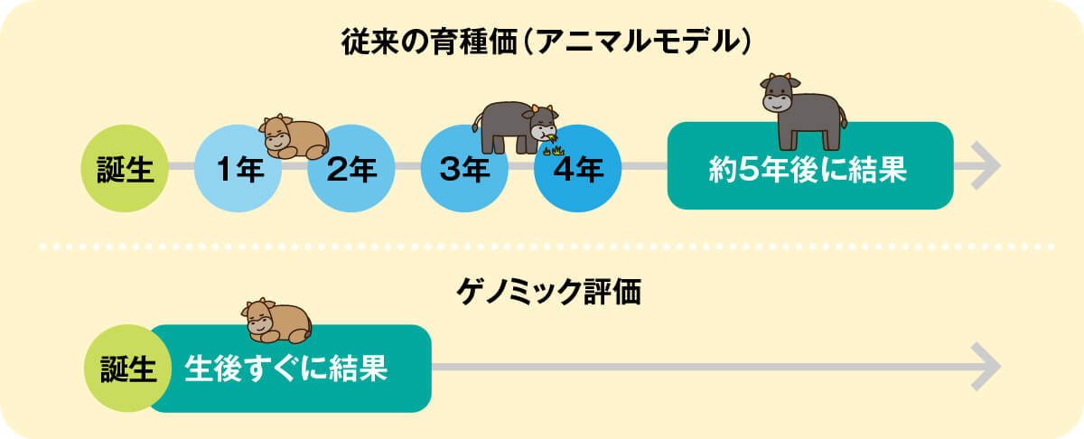 ゲノミック評価 比較